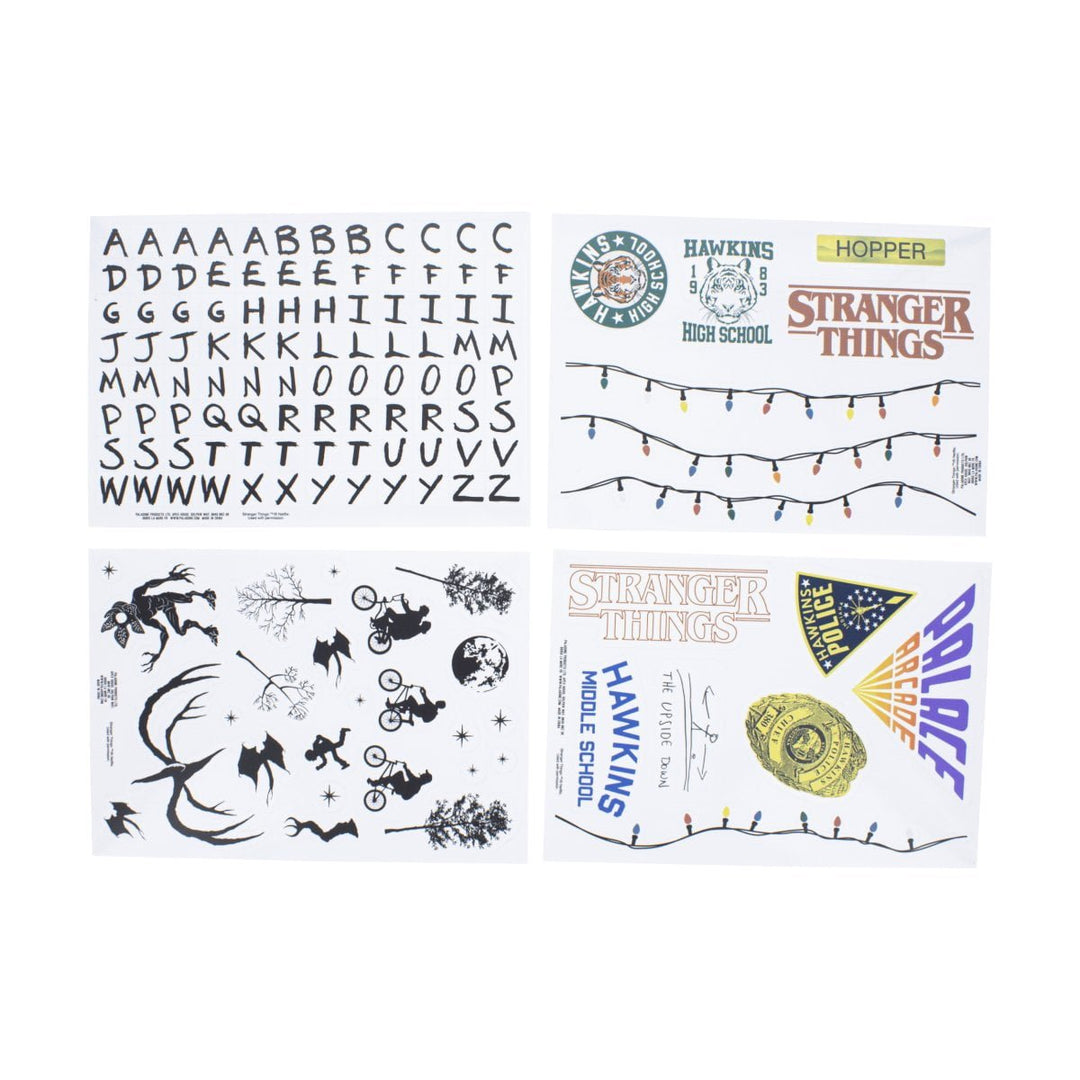 Stranger Things Klistremerker 134-pk - Supernerds