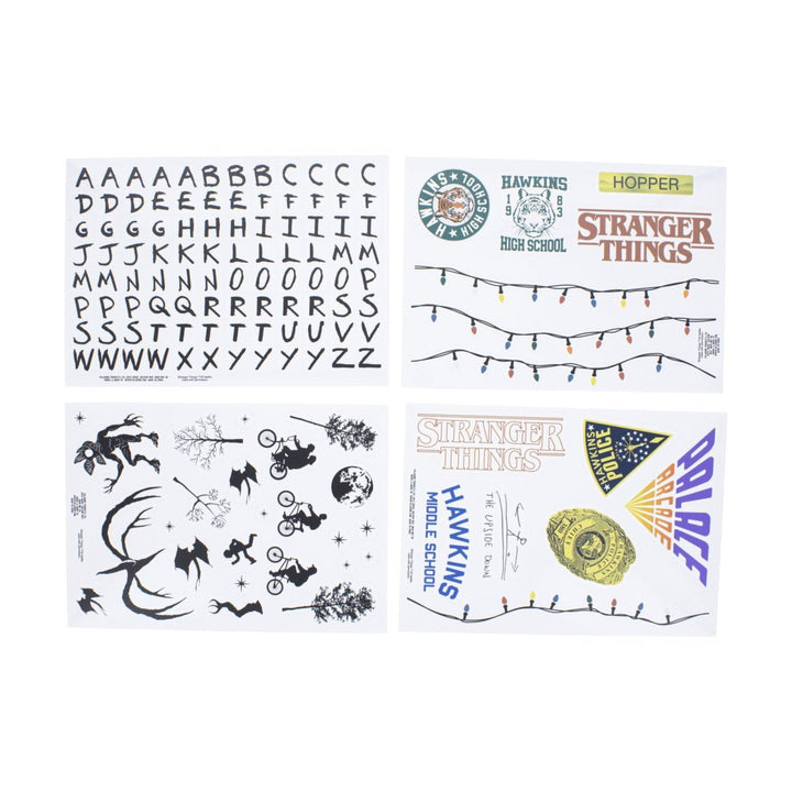 Stranger Things Klistremerker 134-pk - Supernerds