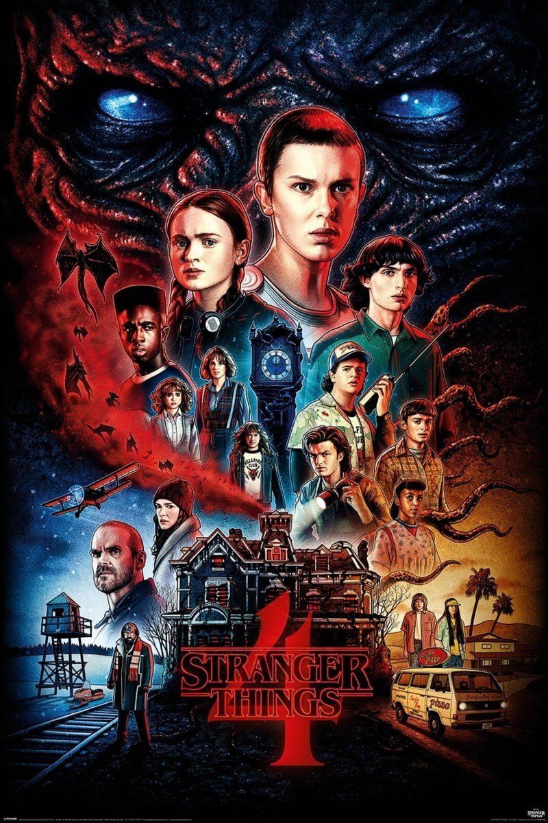 Stranger Things Plakat Vecna - Supernerds
