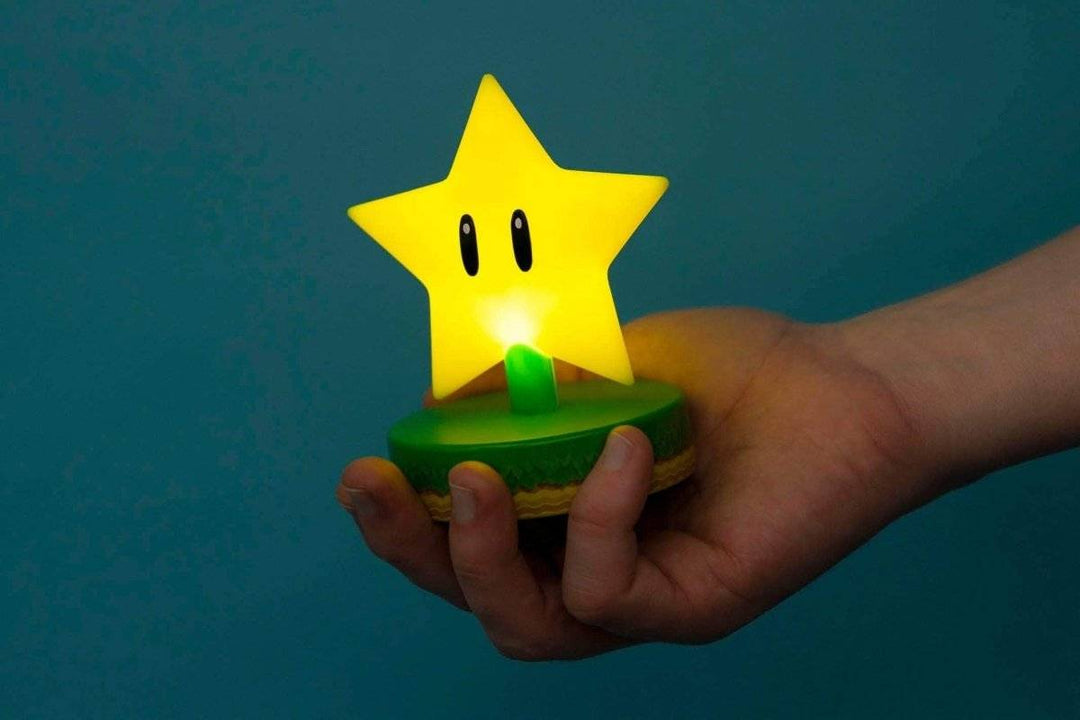 Super Mario Lampe Super Star - Supernerds