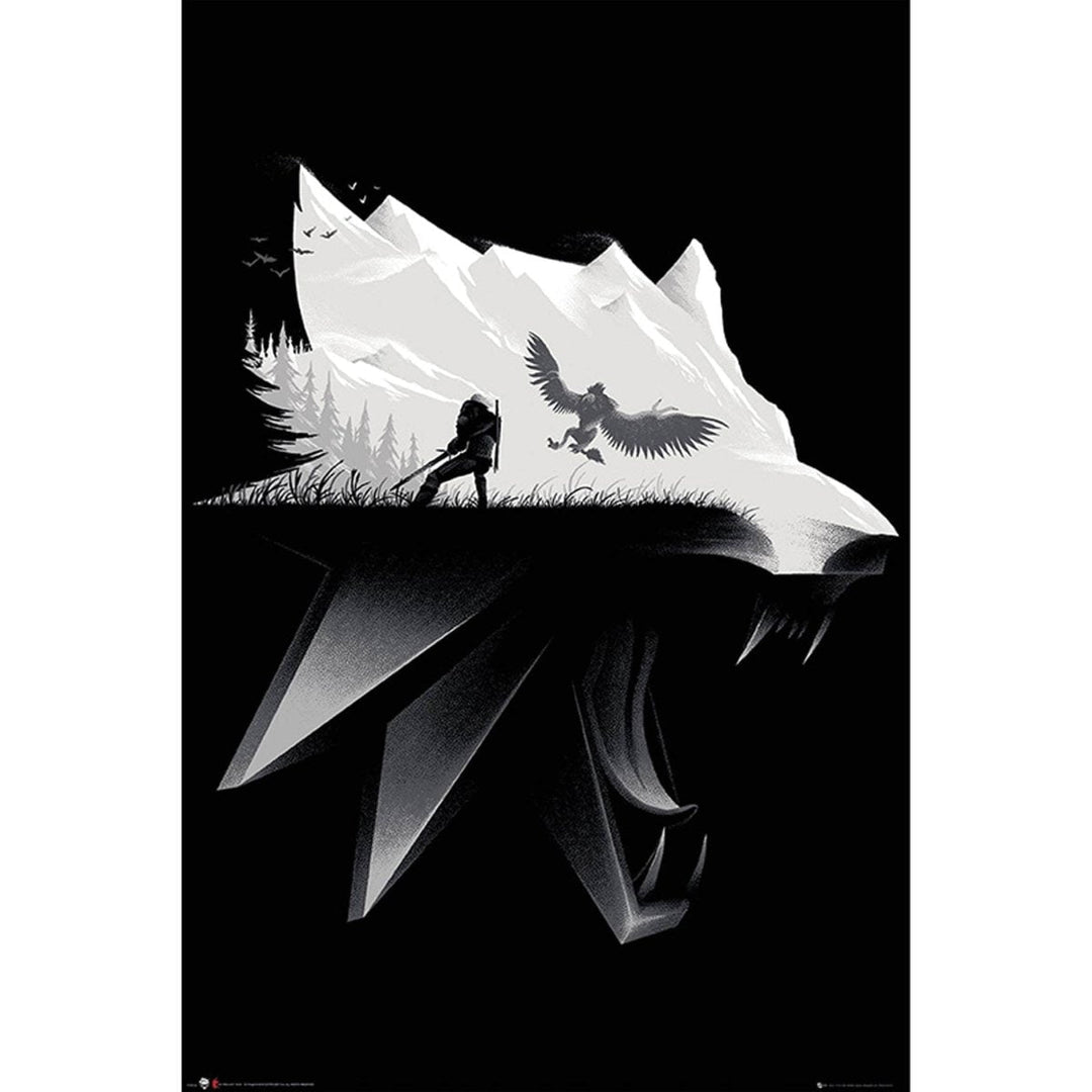 The Witcher Plakat Open World - Supernerds