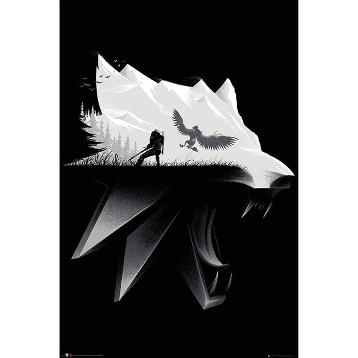 The Witcher Plakat Open World - Supernerds