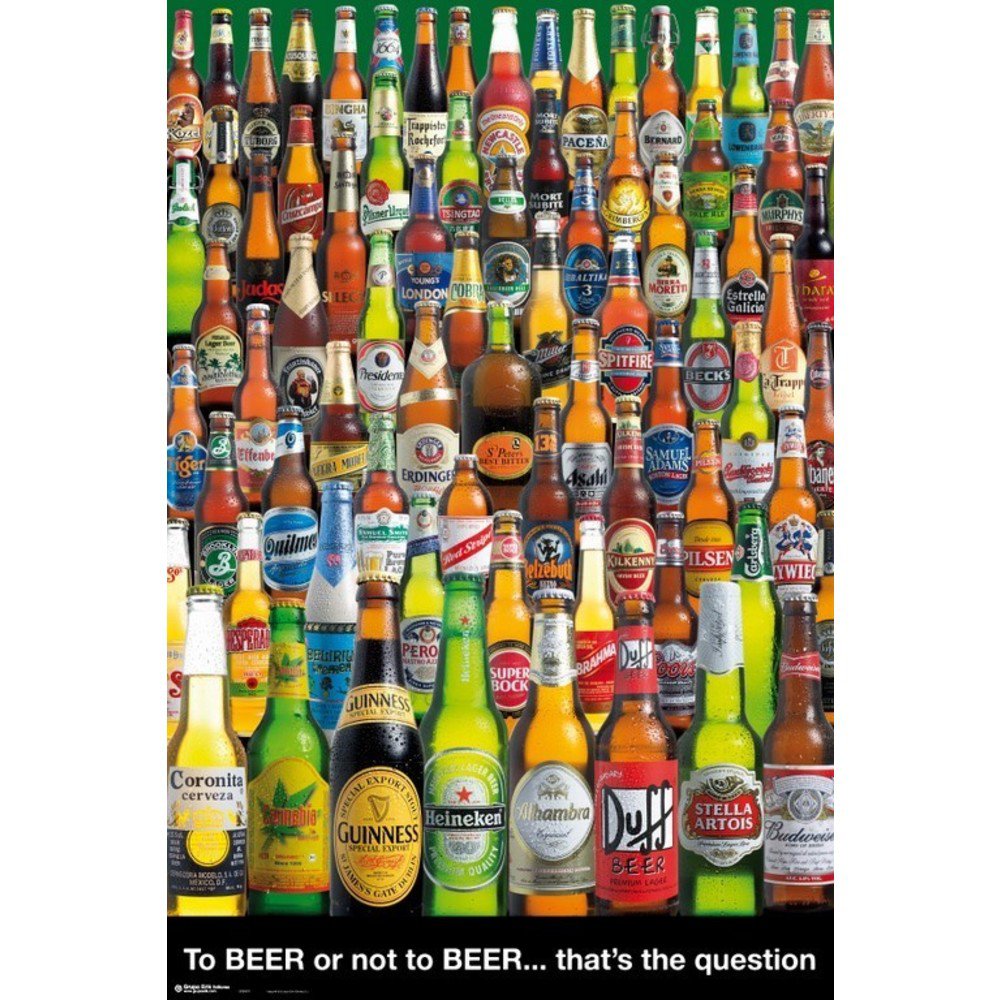 To BEER or not to BEER Plakat - Supernerds